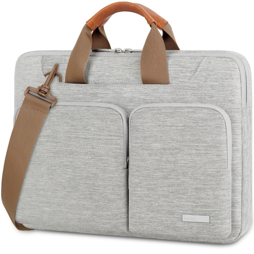 Lacdo Gray‎ 17.3 Inch Laptop Shoulder Bag Sleeve Case NWOT